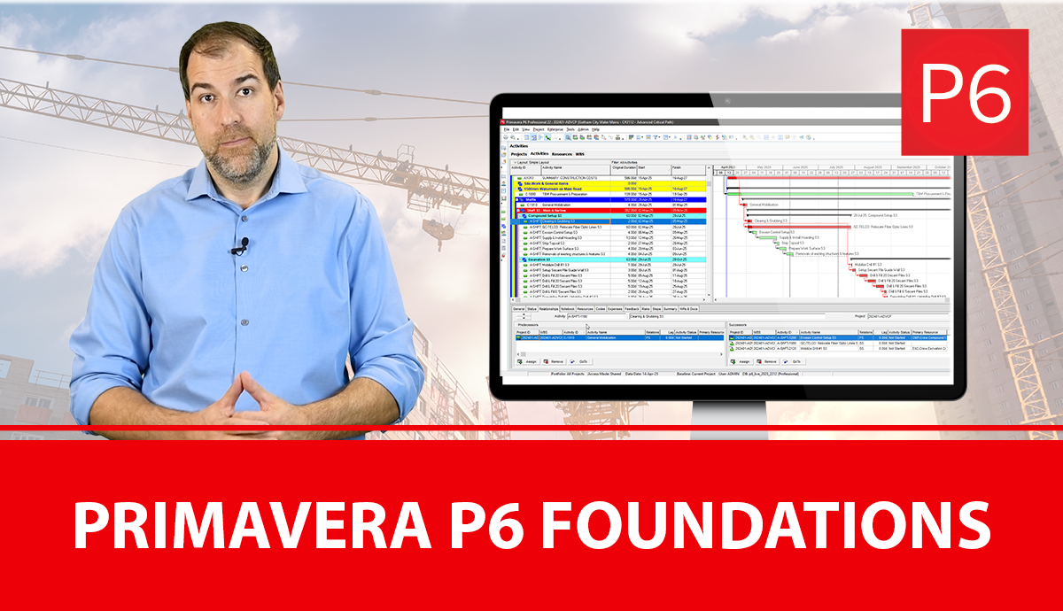 P6101: Primavera P6 Foundations